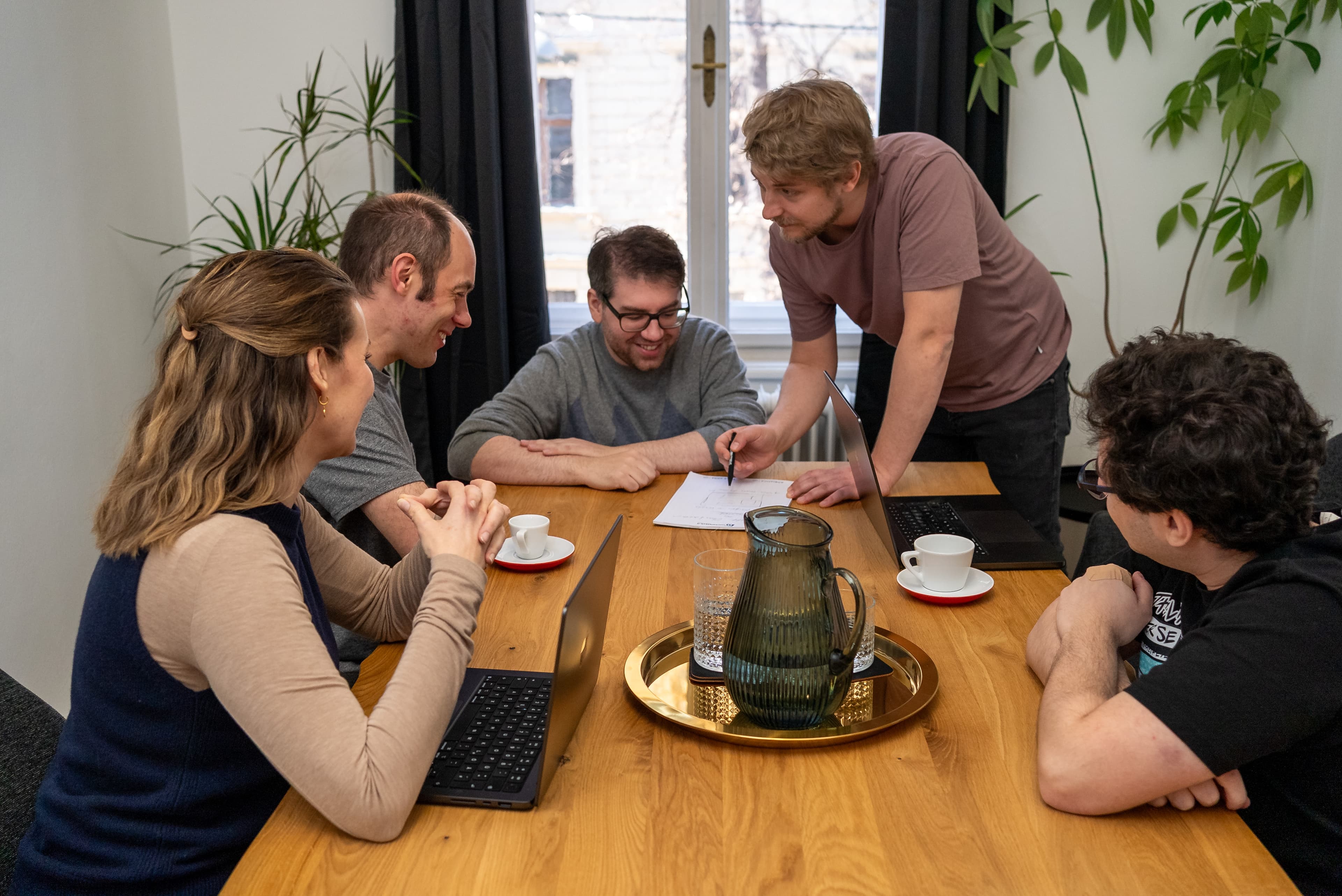 Teammeeting bei Studio Helga