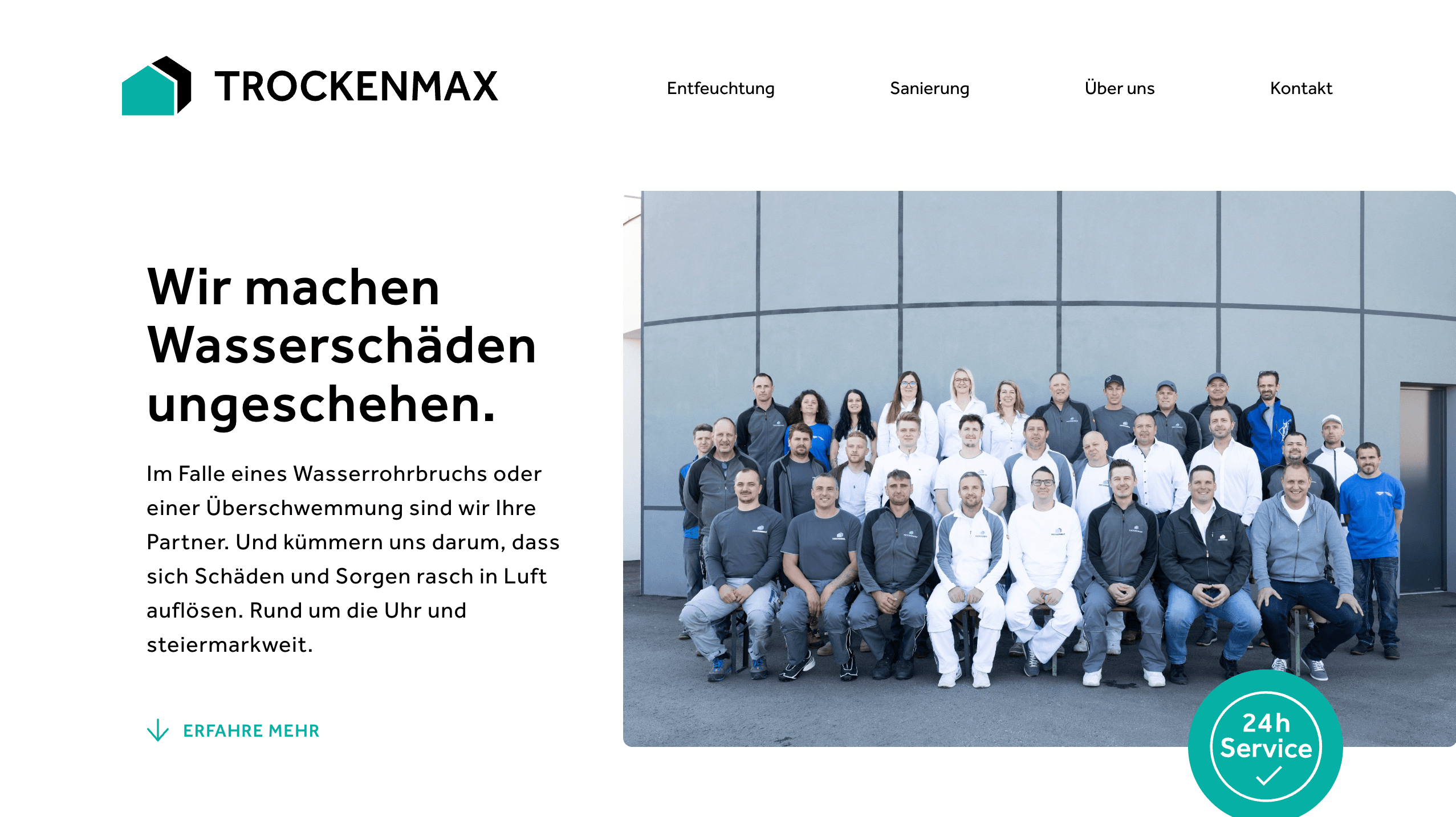 Trockenmax Website Preview