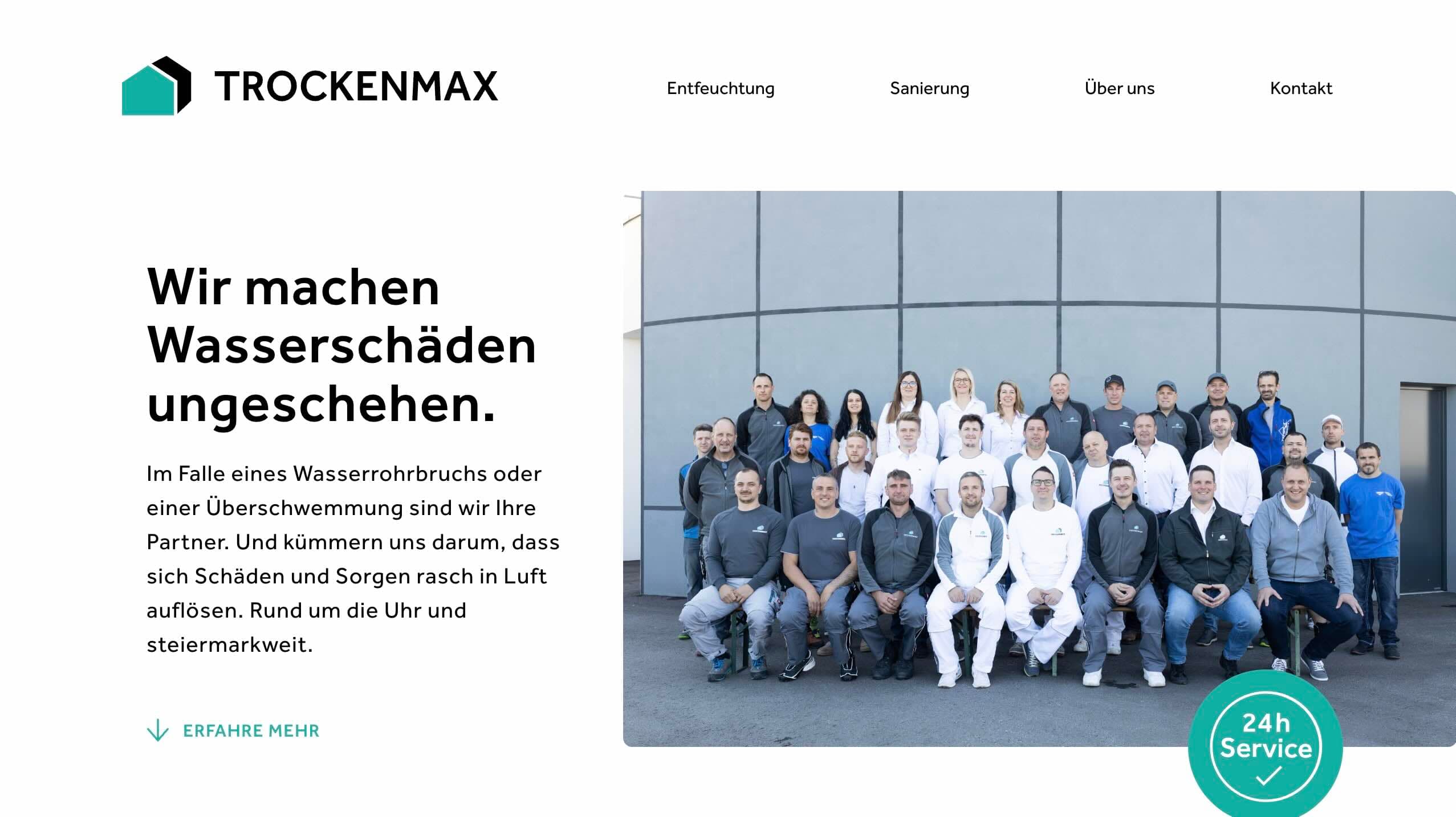 Trockenmax Website Preview